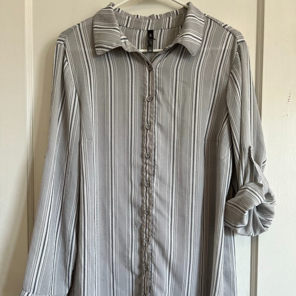 Torrid Striped Lightweight Dress